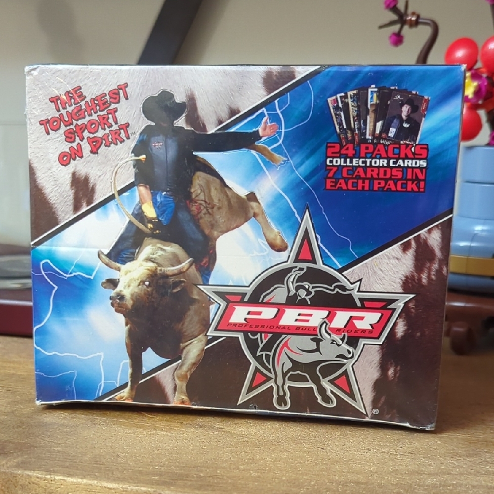 PBR Bull Riding 24 Pack Unopened Box Trading Cards
